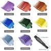 16Pcs Hair Clipper Guards Combs,Comes with 4 Cleaning Brushes Professional Hair Clipper Guide Combs,Replacement for Most Clippers Trimmers and Spares Haircut Accesorries Lengths from 1/8"-1" 3-25mm view 4