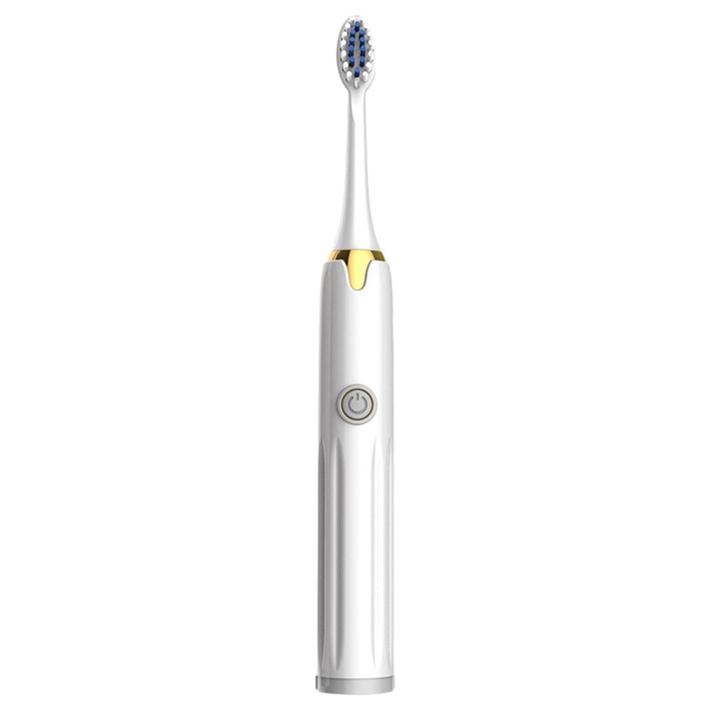 Electric Toothbrush, Rechargeable Powered Toothbrush9500 Times/Min Acoustic Cleaning3 Replacement Brush Heads, Ultrasonic Toothbrush for Adult, for Men/Women (White)