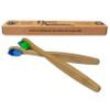 100 x Children's Toothbrushes ~ Bamboo Bulk Wholesale Individually Packaged view 2