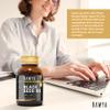 Rawya Black Seed Oil - 120 Softgel Capsules, Cold-Pressed Nigella Sativa, Pure Black Cumin Seed Oil, Rich in Omega Fatty Acids, Cumin Seeds for Radiant Skin & Hair Nourishment - 500mg Each view 4