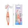 Angzhili 3 Pack Denture Cleaning Brush,ABS Portable Denture Brush for Denture Care (3) view 3