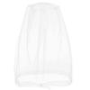Cinvo Insect Head Net Mesh Gnat Net for Gardening Hiking Camping Outdoor (Pack of 1 White, Size: 21.3 inches (length) x 37.8 inches (bottom perimeter)) view 1