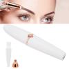 2 in 1 Electric Facial Hair Trimmer, Large Knife Net Facial Hair Remover Painless for Eyebrows for Armpits for Lips for Daily Use view 3