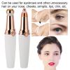 2 in 1 Electric Facial Hair Trimmer, Large Knife Net Facial Hair Remover Painless for Eyebrows for Armpits for Lips for Daily Use view 4