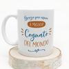 MUGFFINS Brother-in-Law Mug - in Italian - Grazie Migliore FAMIGLIA - Funny Gift - Ceramic 11oz Mug view 2
