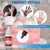 12 Colours Gel Food Colouring - Icing Gel Colours Set with Gloves, Food Colouring for Cake Decorating, Baking, Macarons, Buttercream, Easter Eggs and DIY Crafts -Vegan, Non Gluten (6 g Each) view 4