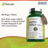 180 Gotu Kola Vegan Tablets for Adults - (6 Months Supply) 500mg Herbal Centella Asiatica for Stress & Anxiety - UK Manufactured view 2