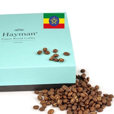 Hayman, 100% Ethiopia Yirgacheffe Specialty Coffee, Whole Bean, Medium Roast, 340g | Fresh Roasted Ethiopian Coffee Beans