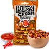 Huligan Pretzels Crush Sriracha Sauce (Pack of 18 x 65G) - Baked Pretzel Thins Savoury Snacks Bulk Healthy Vegetarian Snack Box Jalepenos Crisps Multipack view 2