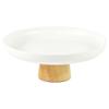 Durable Cake Stand Snacks Desserts Cookies Cupcakes Wedding Christmas Birthday Home Decor Cake Plate Pastry Rack 7.8in Embellishment (Color : White) view 1
