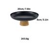 Durable Cake Stand Snacks Desserts Cookies Cupcakes Wedding Christmas Birthday Home Decor Cake Plate Pastry Rack 7.8in Embellishment (Color : White) view 2