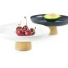 Durable Cake Stand Snacks Desserts Cookies Cupcakes Wedding Christmas Birthday Home Decor Cake Plate Pastry Rack 7.8in Embellishment (Color : White) view 3