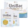 UniBac Advanced 17 Strains Probiotics for Targeted Gut Support - Live Unified Bacteria Blend - 6 Billion CFU per dose - SC Nutra (Sweet Cures) view 1