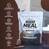 BioTechUSA Good Meal, high Fibre Drink Powder with Rice and Pea Protein, acai and Goji Berry Powder and Vitamins, no Added Sugar, 1 kg, Chocolate view 2