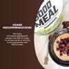 BioTechUSA Good Meal, high Fibre Drink Powder with Rice and Pea Protein, acai and Goji Berry Powder and Vitamins, no Added Sugar, 1 kg, Chocolate view 3