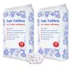 HSD 25 Kg Salt Tablets Water Softener Food Grade Compatible to All Water Softner Machines Food Grade 100% Genuine British Salt Tablet Of Premium Quality Best For Laundry Kitchen Dish Washing (2) view 1