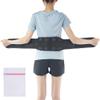 360 RELIEF Self-Heating Magnetic Therapy Belt - Lumbar Support for Comfortable Movement, Waist Trimmer, Lower Back and Abdominal Support | Medium, Black with Mesh Laundry Bag view 1