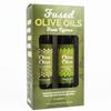 Basil & Garlic Infused Olive Oil Gift Pack 2 x 250ml by OliveOlive - First Cold Pressed Extra Virgin from Cyprus - Hand Picked Olives view 1