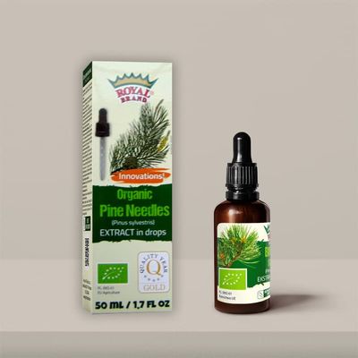 Organic Pine Needles/Organic Pine Buds/Extract/Tincture / 50 ml/1.7 FL OZ