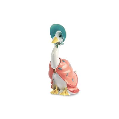 Anniversary House Jemima Puddle Duck Resin Keepsake Cake Topper 2.8 x 6.3cm, Birthday Cake Topper, Baby Shower Decorations, Christening, Luxury Boxed, 100% Unsaturated Polyester Resin
