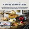 Fangst Frsk Laks Faroe Islands Grilled Flash Salmon in Cold-Pressed Rapeseed Oil view 2