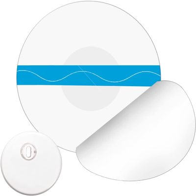 20 Pack Freestyle Libre 3 Sensor Covers, LiangMai Freestyle Libre Adhesive Patches, Waterproof, Self-Adhesive & Transparent Without Glue in The Center 14 Days Long Stay CGM Overpatch Protection
