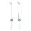 2Pcs Replacement Classic Jet Tips for Waterpik Flosser WP100 WP250 WP300 WP450 WP660 WP900Other Oral Irrigators(Blue) view 1