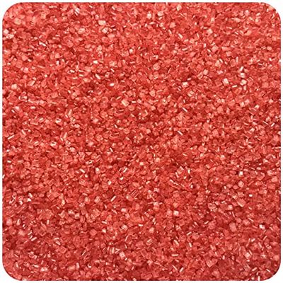Vision4ever 25 Gram Red Sugar Color Parties Treats Edible Sugar Christmas Cupcake Sprinkles Cupcake Cake Decoration With Attractive Looks