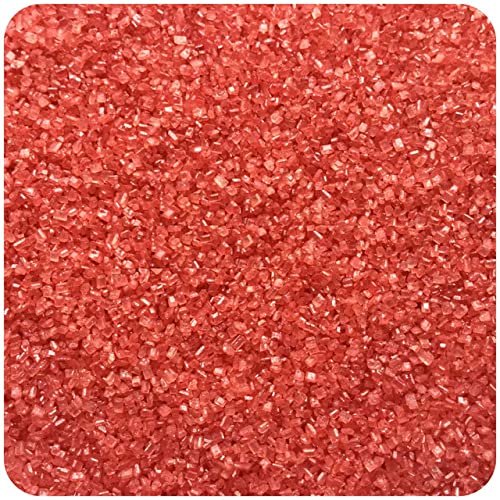 Vision4ever 25 Gram Red Sugar Color Parties Treats Edible Sugar Christmas Cupcake Sprinkles Cupcake Cake Decoration With Attractive Looks