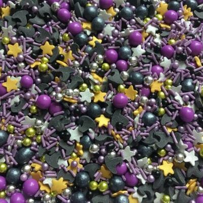 Vision4ever 125 Gram Witches Brew Color Edible Sugar Decor Halloween Cupcake Toppers Cake Sprinkles Decoration With Attractive Looks