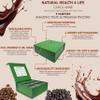 Natural Health 4 Life Carol Anne Chocolate Gift Box 1030 g  9 Varieties of Milk and Dark Chocolate Nuts in Resealable Pots  Gift for Easter, Birthdays and Christmas view 2