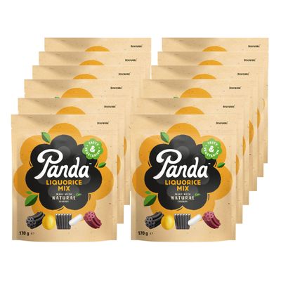 Panda Licorice Mix 170g-12 Pack