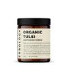 Erbology Organic Tulsi Powder 90g - 90 Servings - Holy Basil - Calm and Mood - Sustainably Sourced Straight from Farm in India - Small Batch - Vegan - GMO-Free - Recyclable Glass Jar view 1