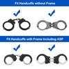 ASP P-Cuff Polymer Handcuff Case | Hinged Handcuff Holder for Duty Belt, Fits 1.5''-2.0'' view 2
