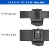 ASP P-Cuff Polymer Handcuff Case | Hinged Handcuff Holder for Duty Belt, Fits 1.5''-2.0'' view 3