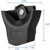 ASP P-Cuff Polymer Handcuff Case | Hinged Handcuff Holder for Duty Belt, Fits 1.5''-2.0'' view 4