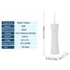 Bestgift Water Flosser for Teeth,Portable Cordless Dental Plaque Removal Tool with 5 Pressure Settings,IPX7 Waterproof 150ML Deep Clean Helps Whiten Teeth, USB Rechargeable for Home Travel Use, White view 2