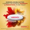 Nuromol Dual Action Ibuprofen Paracetamol Tablets, 16 Count - Strong Painkillers for Joint, Period, Back Pain & Fever Relief view 3