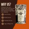 Ceremonial Cacao Paste 500g | Virgin & Pure Quality Ceremonial Grade Cacao | Ethically Sourced Premium Chocolate | Vegan, Gluten, & GMO Free | Packaged in 100% Plastic-Free Compostable Bags | view 3