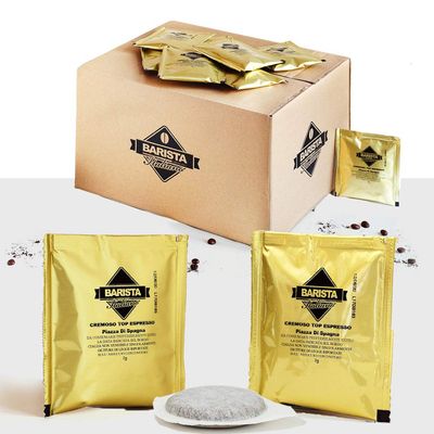 Barista Italiano 80 ESE Coffee Paper Pods 44mm (CREMOSO TOP ESPRESSO, 80 Sachets)