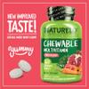NATURELO Chewable Multivitamin for Children  Natural Whole Food Nutrients - 60 Chewable Tablets | 1 Month Supply view 2