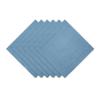 DII Variegated Tabletop Collection, Napkin Set, 20x20, Light Blue, 6 Piece view 1