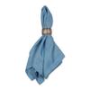 DII Variegated Tabletop Collection, Napkin Set, 20x20, Light Blue, 6 Piece view 3
