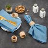 DII Variegated Tabletop Collection, Napkin Set, 20x20, Light Blue, 6 Piece view 4