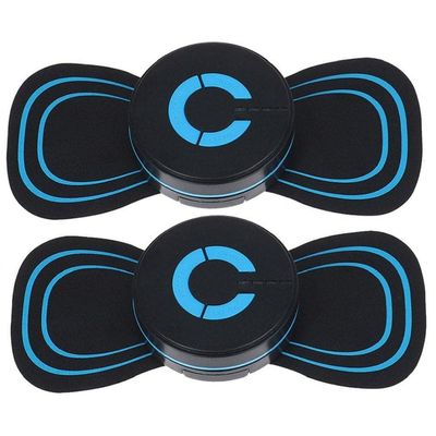 2pcs Portable Multifunctional Massage Mat Cervical Spine Mini Electric Massager Mini Back and Shoulder Neck Body Massager