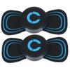 2pcs Portable Multifunctional Massage Mat Cervical Spine Mini Electric Massager Mini Back and Shoulder Neck Body Massager view 1