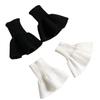 Elegtiskas Wrist Cuffs Lolita knitted Stretch Lace Cuffs Detachable Fake Sleeve cuffs Decorated Accessory view 1