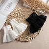 Elegtiskas Wrist Cuffs Lolita knitted Stretch Lace Cuffs Detachable Fake Sleeve cuffs Decorated Accessory view 2