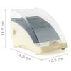 142 Holes Dental Bur Holder Box with Cover and Drawer Burs Block Station Organizer Case Dentist Retainer Case for Bur, Plisher, File view 2