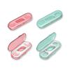 AOCEAN Dental Floss Picks - Travel Floss with Toothpicks - Professional Threader Flossers with 4 Storage Cases - Ideal for Family Hotel and High-Toughness Travel (40Pcs) view 1